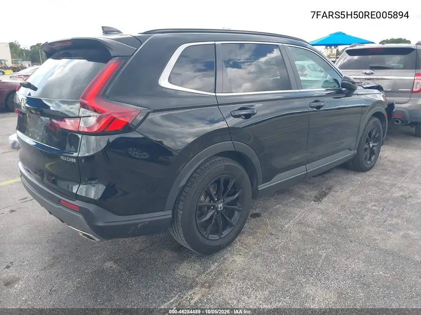 2024 HONDA CR-V VIN 7FARS5H50RE005894 — фото 4