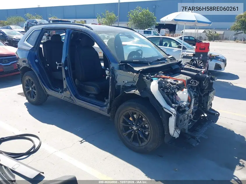 HONDA CR-V 2024, VIN 7FARS6H58RE060261