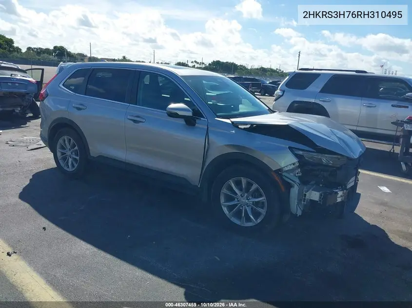 HONDA CR-V 2024, VIN 2HKRS3H76RH310495