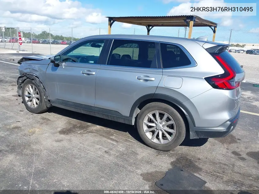 2024 HONDA CR-V VIN 2HKRS3H76RH310495 — фото 3