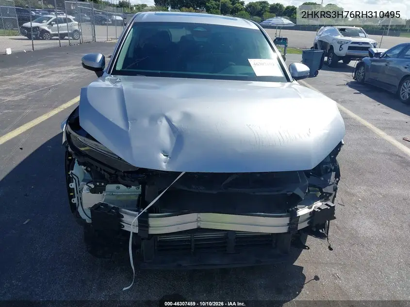 2024 HONDA CR-V VIN 2HKRS3H76RH310495 — фото 6