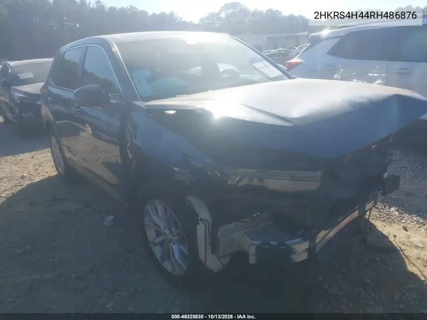 HONDA CR-V 2024, VIN 2HKRS4H44RH486876