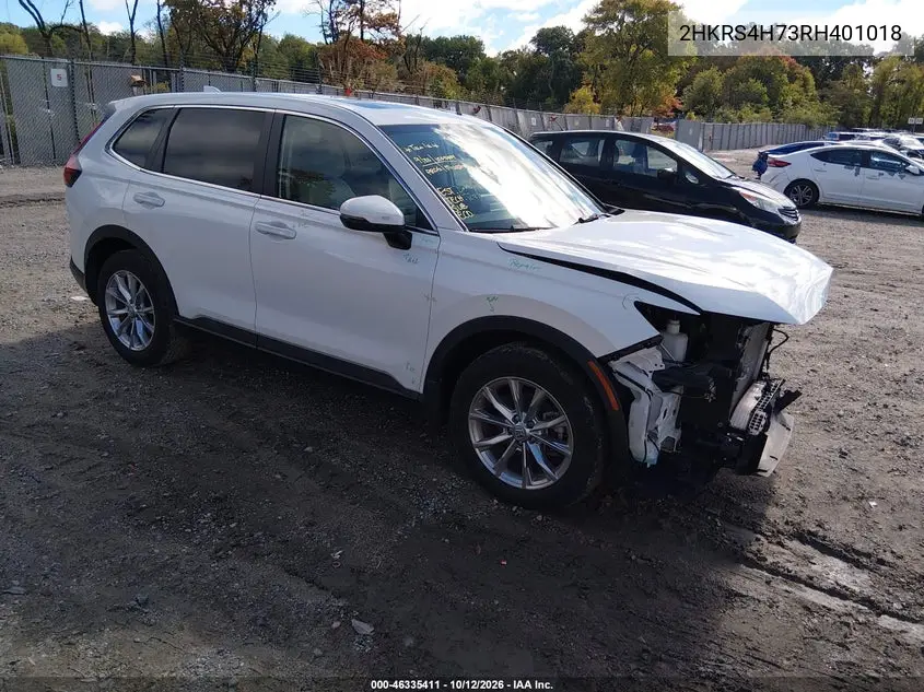 HONDA CR-V 2024, VIN 2HKRS4H73RH401018