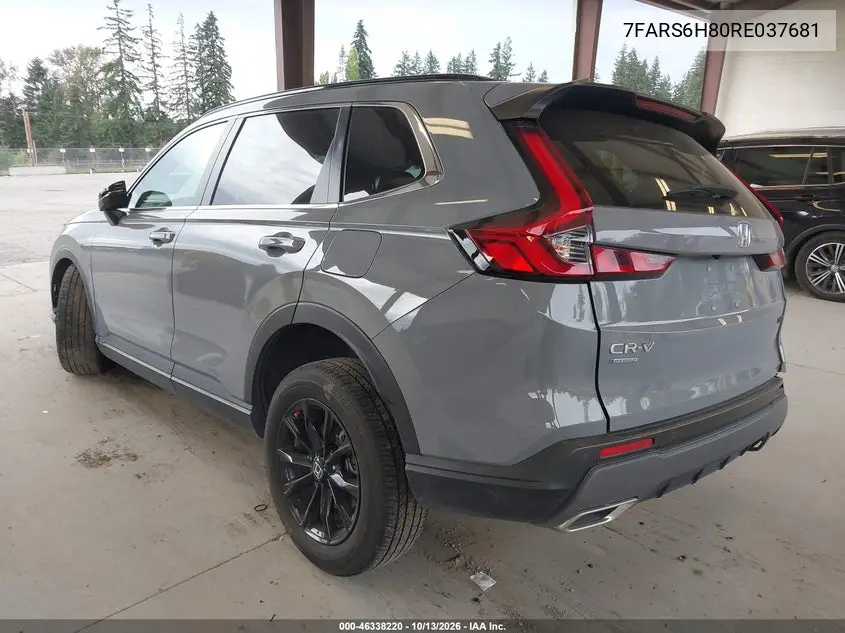 2024 HONDA CR-V VIN 7FARS6H80RE037681 — фото 3