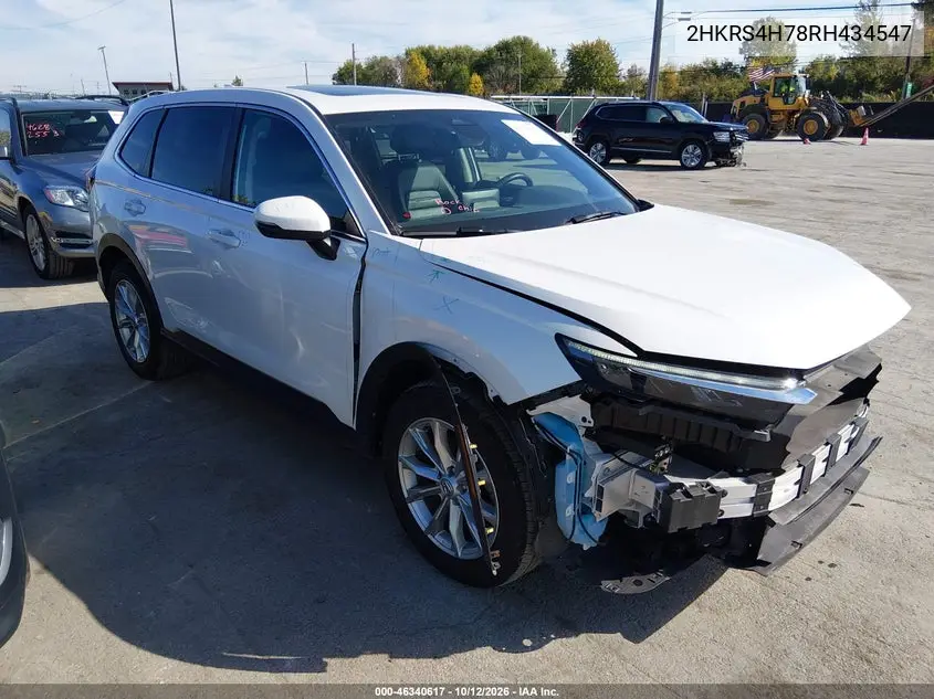 HONDA CR-V 2024, VIN 2HKRS4H78RH434547