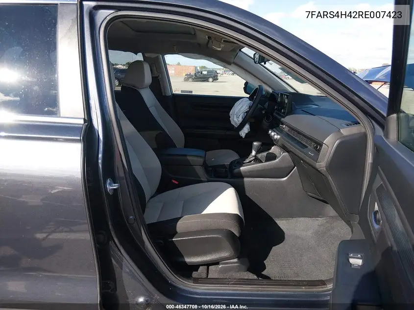 2024 HONDA CR-V VIN 7FARS4H42RE007423 — фото 5