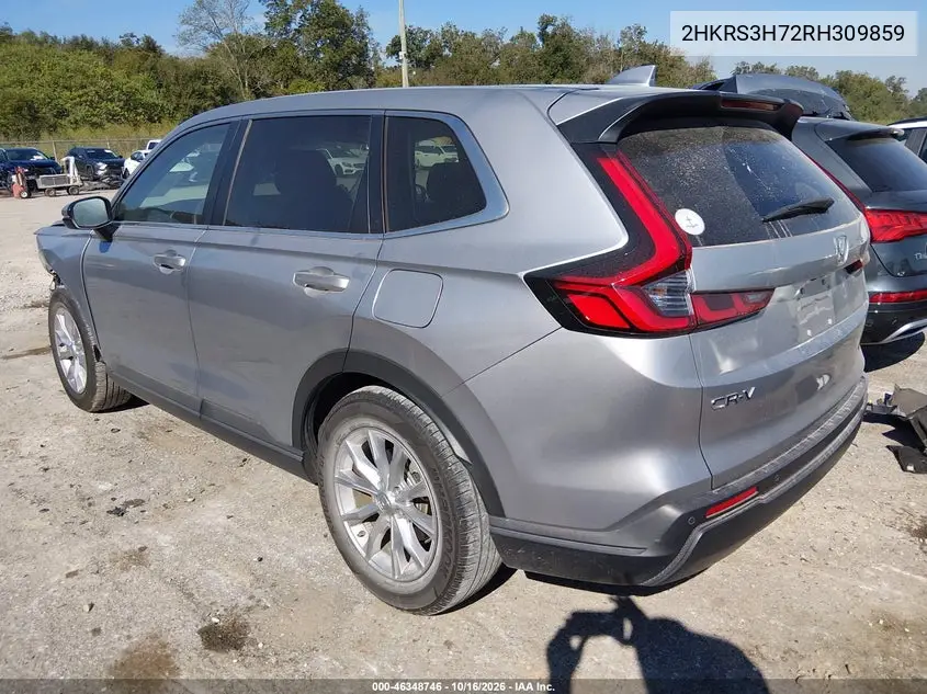 2024 HONDA CR-V VIN 2HKRS3H72RH309859 — фото 3