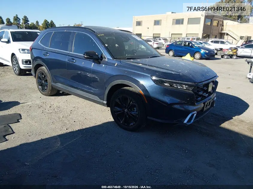 HONDA CR-V 2024, VIN 7FARS6H94RE021346