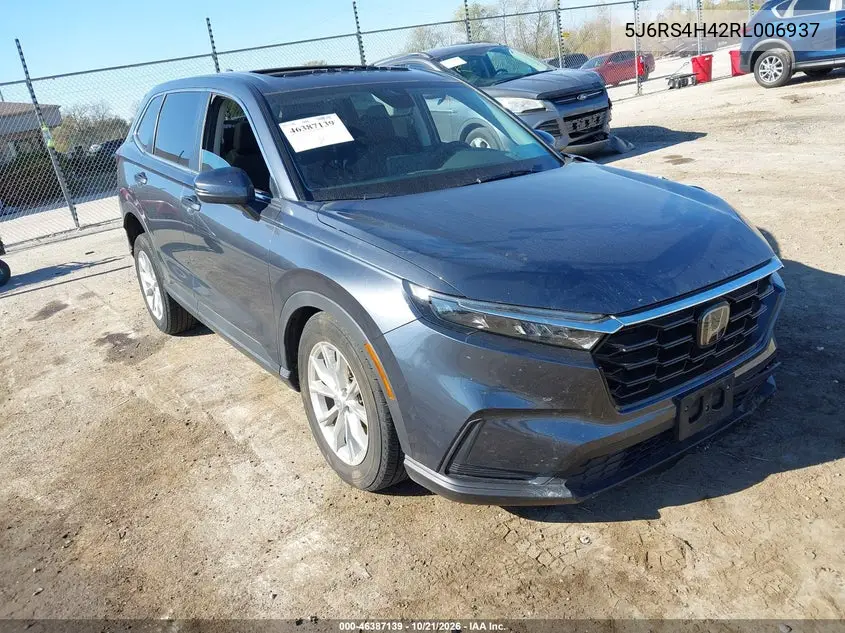 HONDA CR-V 2024, VIN 5J6RS4H42RL006937