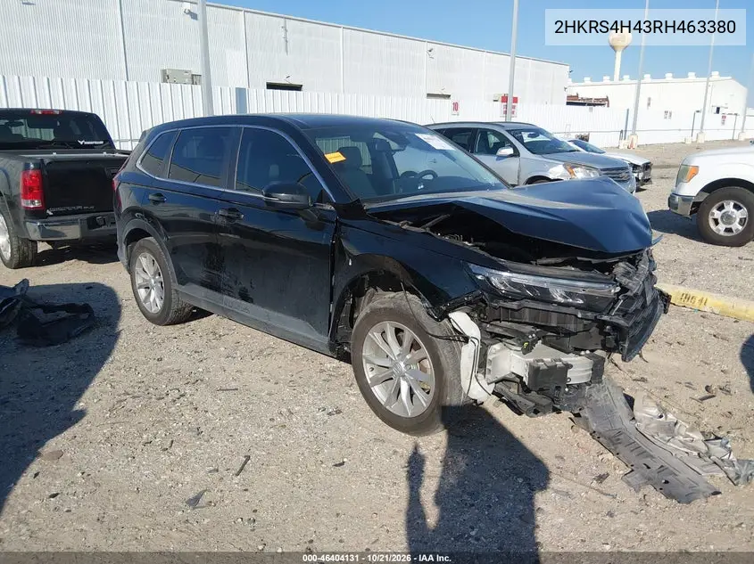 HONDA CR-V 2024, VIN 2HKRS4H43RH463380
