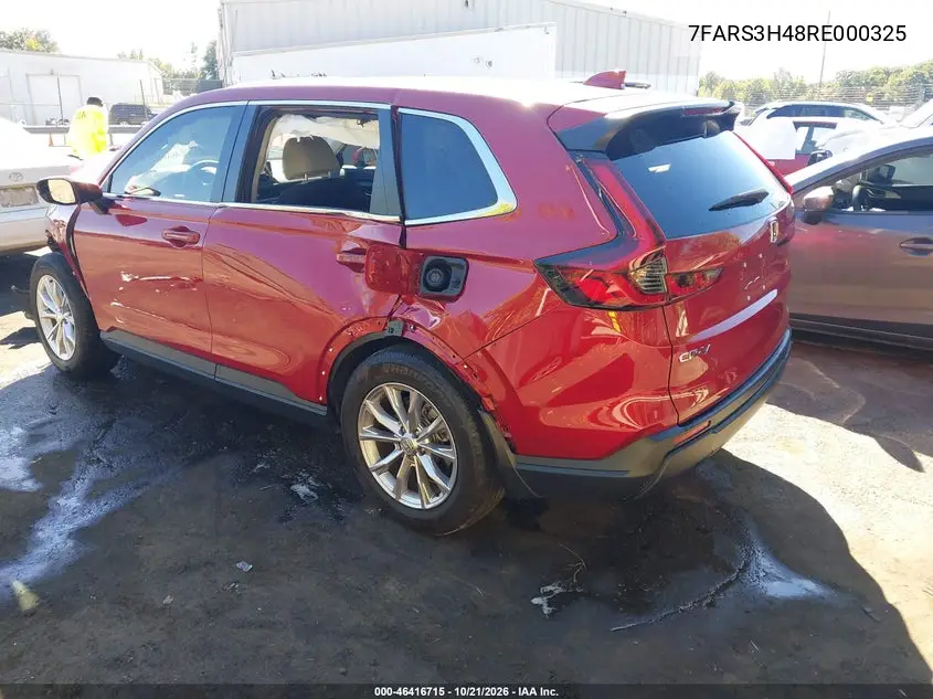 2024 HONDA CR-V VIN 7FARS3H48RE000325 — фото 3