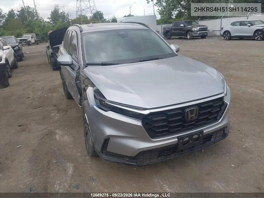 HONDA CR-V 2025, VIN 2HKRS4H51SH114295