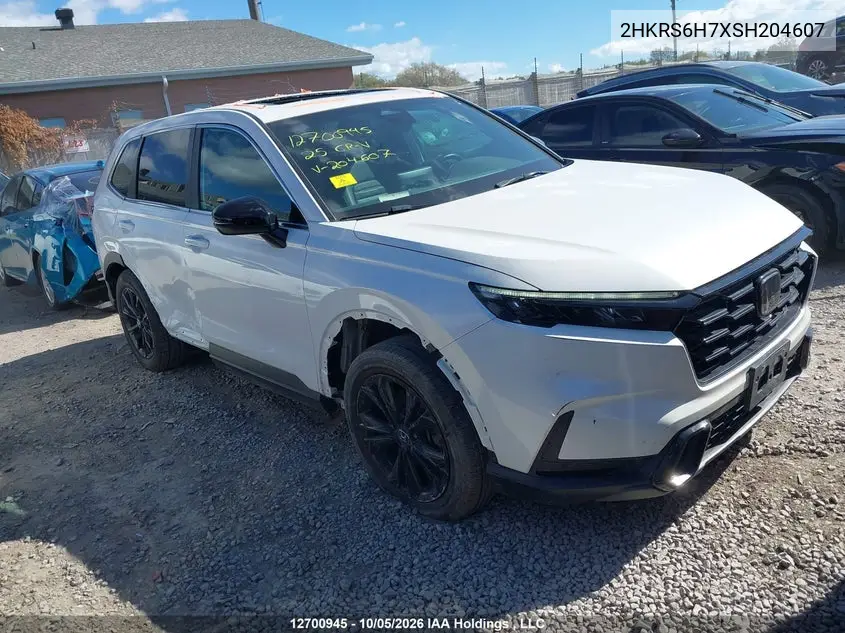 HONDA CR-V 2025, VIN 2HKRS6H7XSH204607