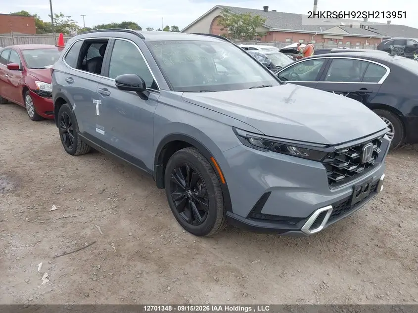 HONDA CR-V 2025, VIN 2HKRS6H92SH213951