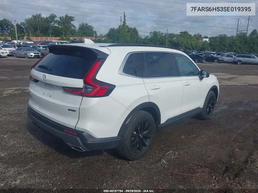 2025 HONDA CR-V VIN 7FARS6H53SE019395 — фото 4