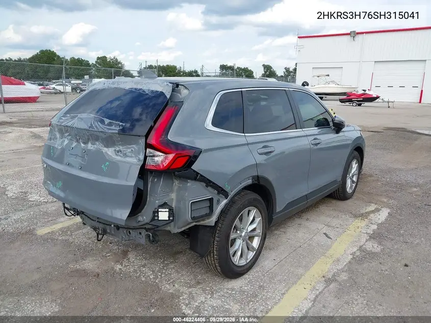 2025 HONDA CR-V VIN 2HKRS3H76SH315041 — фото 4