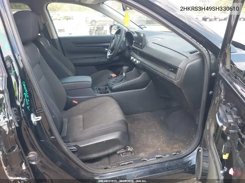 2025 HONDA CR-V VIN 2HKRS3H49SH330610 — фото 5