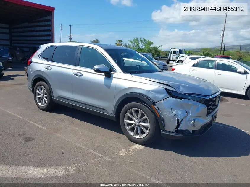 HONDA CR-V 2025, VIN 2HKRS4H44SH455312