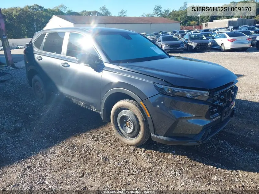 HONDA CR-V 2025, VIN 5J6RS6H52SL009170