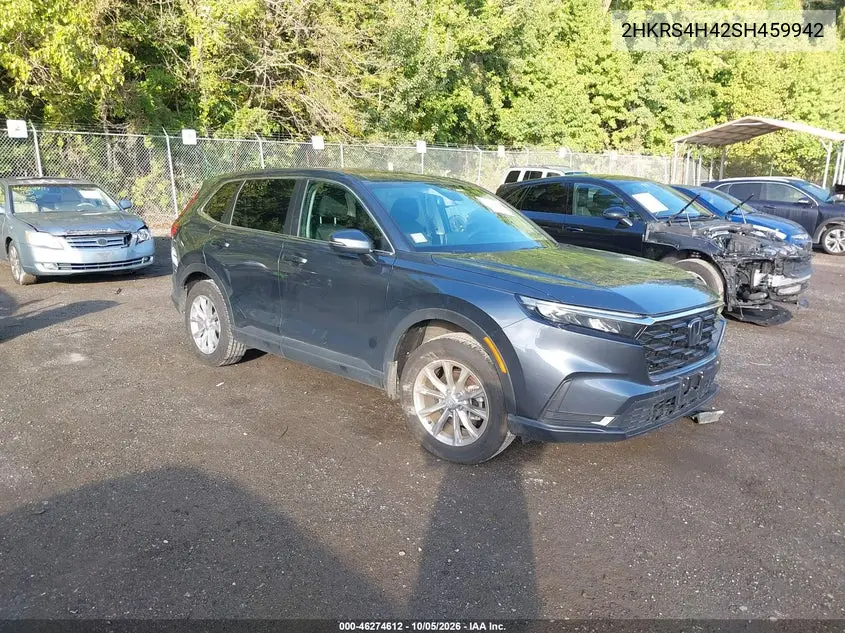 HONDA CR-V 2025, VIN 2HKRS4H42SH459942