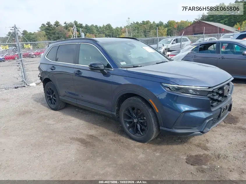 HONDA CR-V 2025, VIN 7FARS6H58SE065806