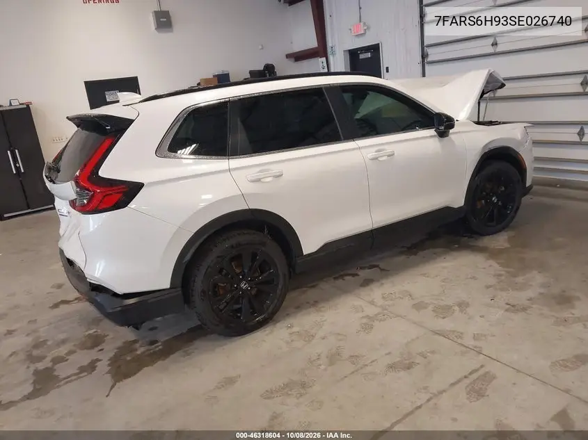 2025 HONDA CR-V VIN 7FARS6H93SE026740 — фото 4
