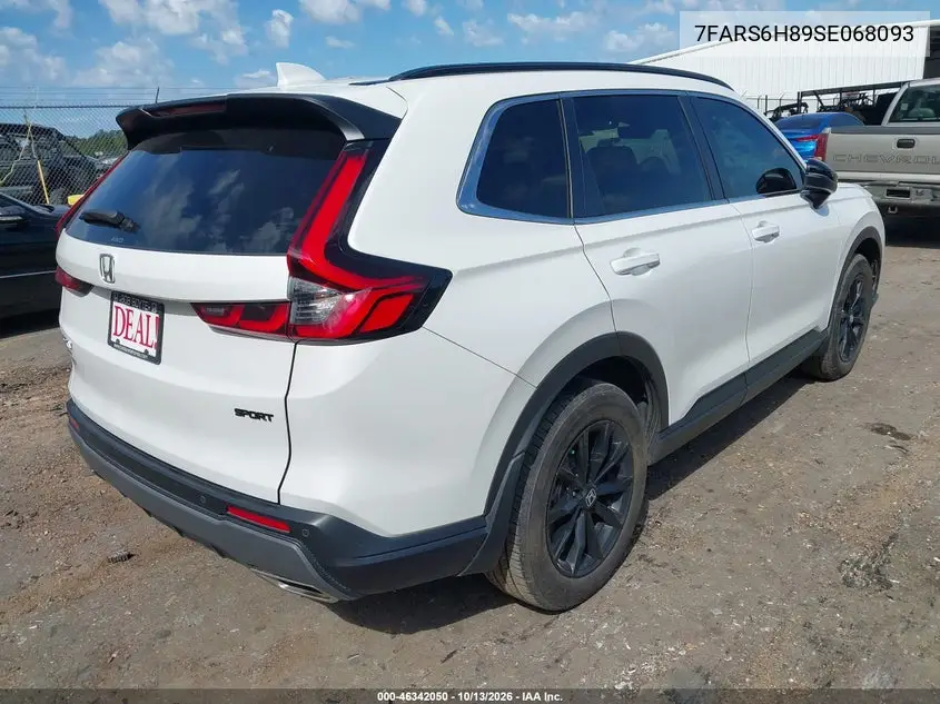 2025 HONDA CR-V VIN 7FARS6H89SE068093 — фото 4