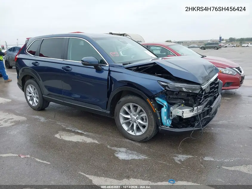 HONDA CR-V 2025, VIN 2HKRS4H76SH456424