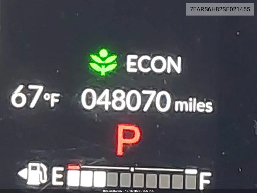 2025 HONDA CR-V VIN 7FARS6H82SE021455 — фото 16