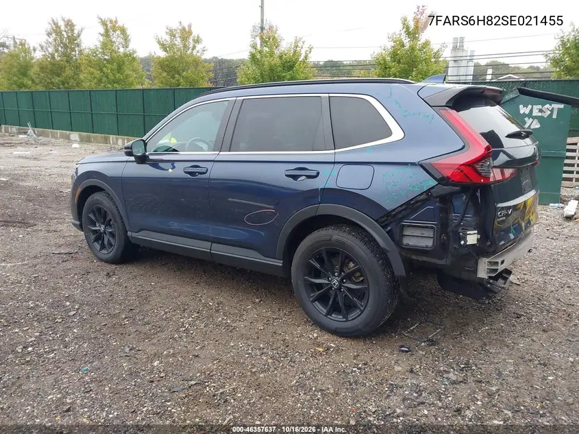2025 HONDA CR-V VIN 7FARS6H82SE021455 — фото 3
