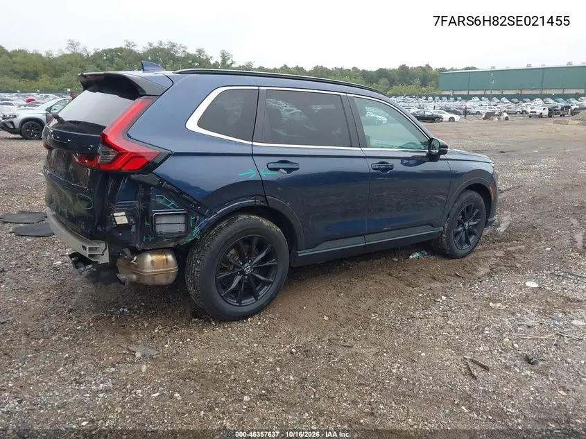 2025 HONDA CR-V VIN 7FARS6H82SE021455 — фото 4