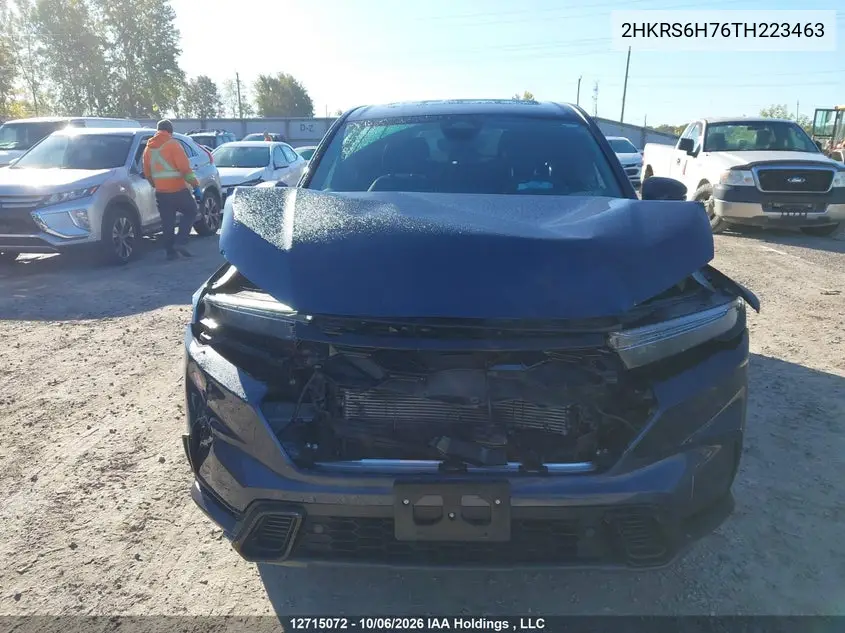 2026 HONDA CR-V VIN 2HKRS6H76TH223463 — фото 12