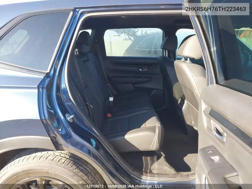2026 HONDA CR-V VIN 2HKRS6H76TH223463 — фото 8