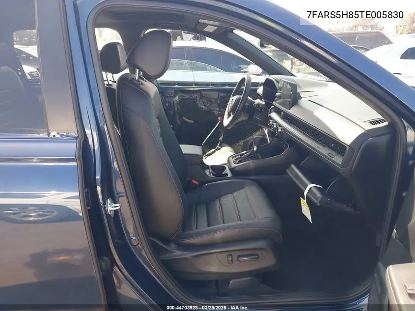 2026 HONDA CR-V VIN 7FARS5H85TE005830 — фото 5
