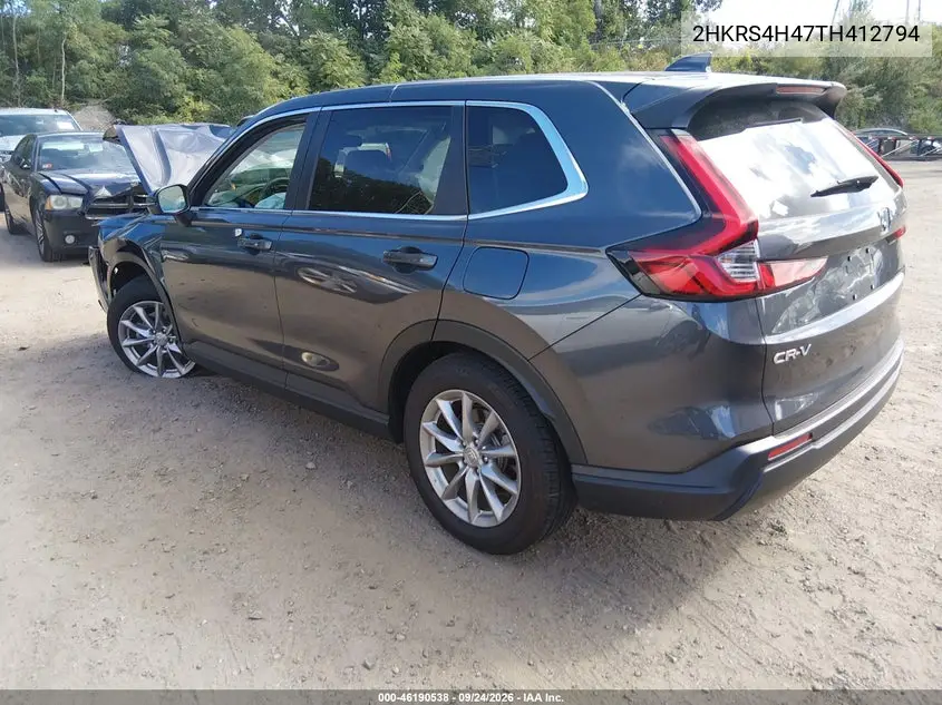 2026 HONDA CR-V VIN 2HKRS4H47TH412794 — фото 3
