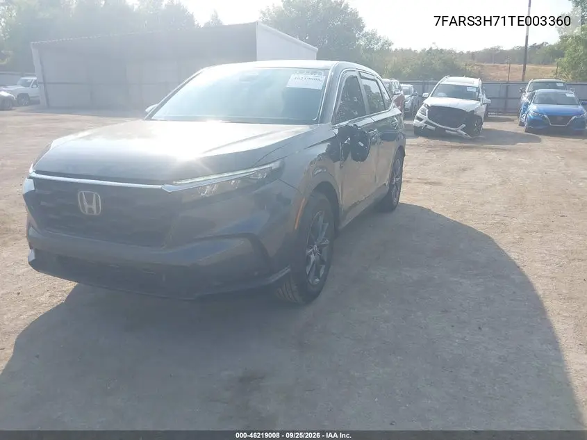 2026 HONDA CR-V VIN 7FARS3H71TE003360 — фото 2