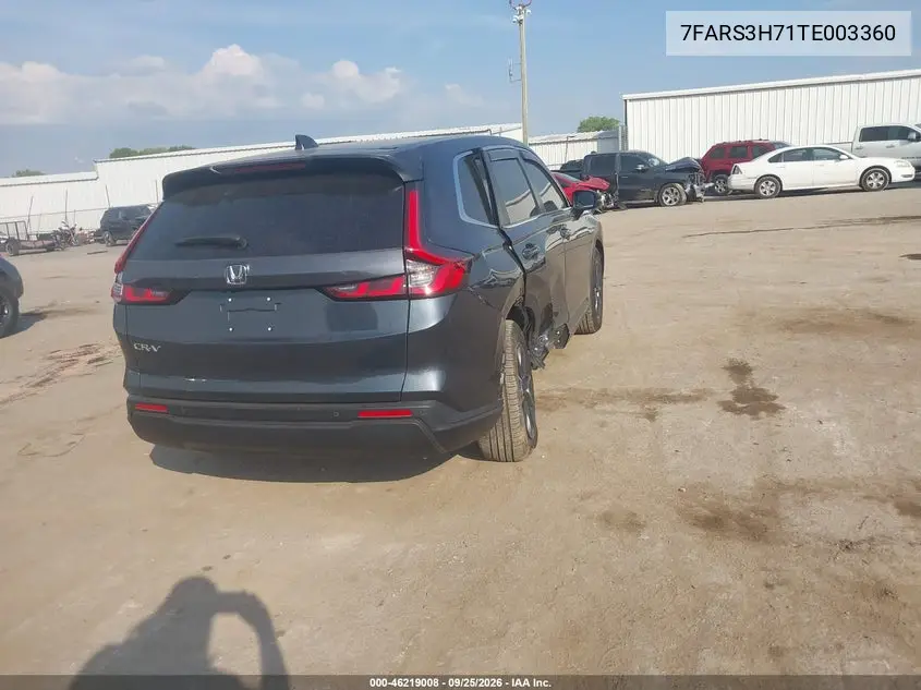 2026 HONDA CR-V VIN 7FARS3H71TE003360 — фото 4