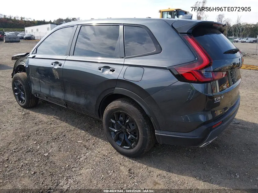 2026 HONDA CR-V VIN 7FARS6H96TE072905 — фото 3