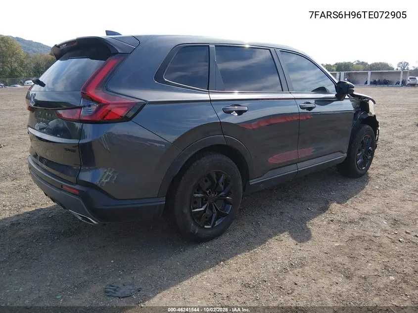 2026 HONDA CR-V VIN 7FARS6H96TE072905 — фото 4