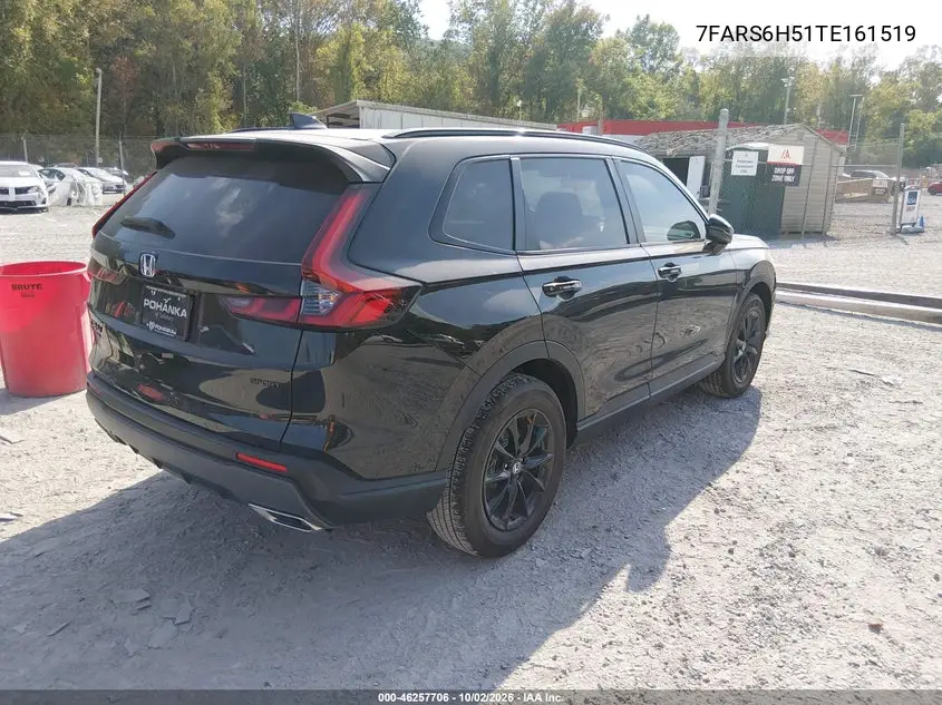 2026 HONDA CR-V VIN 7FARS6H51TE161519 — фото 4