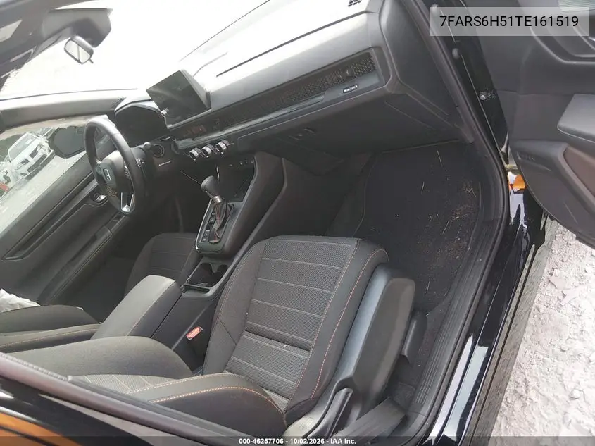 2026 HONDA CR-V VIN 7FARS6H51TE161519 — фото 5