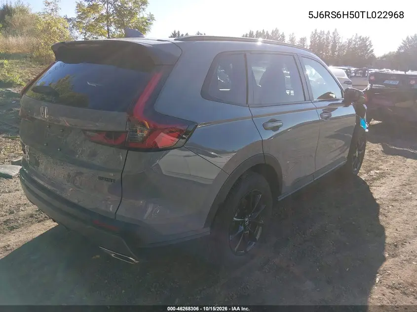2026 HONDA CR-V VIN 5J6RS6H50TL022968 — фото 4