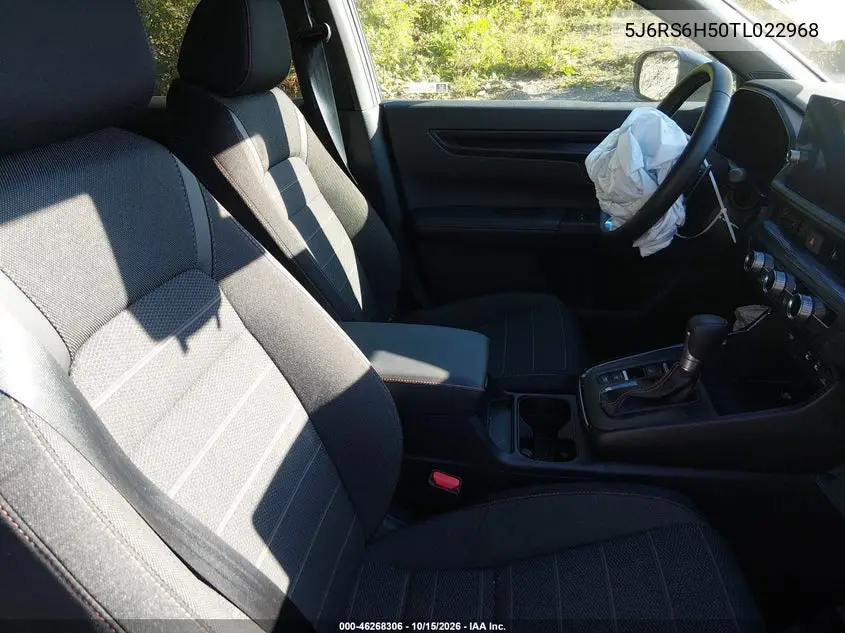 2026 HONDA CR-V VIN 5J6RS6H50TL022968 — фото 5