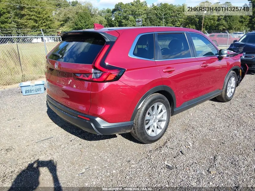 2026 HONDA CR-V VIN 2HKRS3H40TH325748 — фото 4