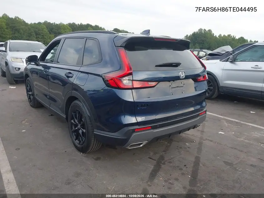 2026 HONDA CR-V VIN 7FARS6H86TE044495 — фото 3