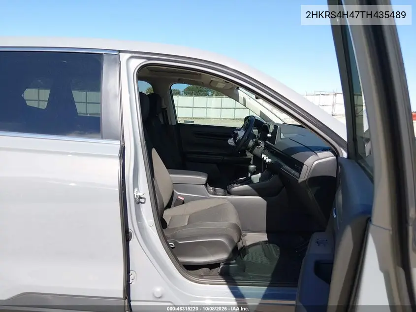 2026 HONDA CR-V VIN 2HKRS4H47TH435489 — фото 5