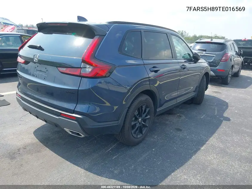 2026 HONDA CR-V VIN 7FARS5H89TE016569 — фото 4