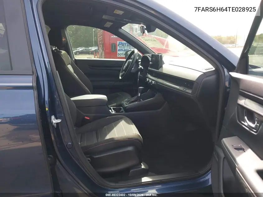 2026 HONDA CR-V VIN 7FARS6H64TE028925 — фото 5
