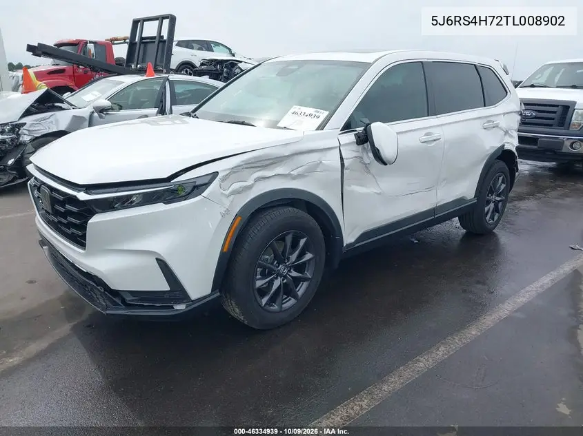 2026 HONDA CR-V VIN 5J6RS4H72TL008902 — фото 2