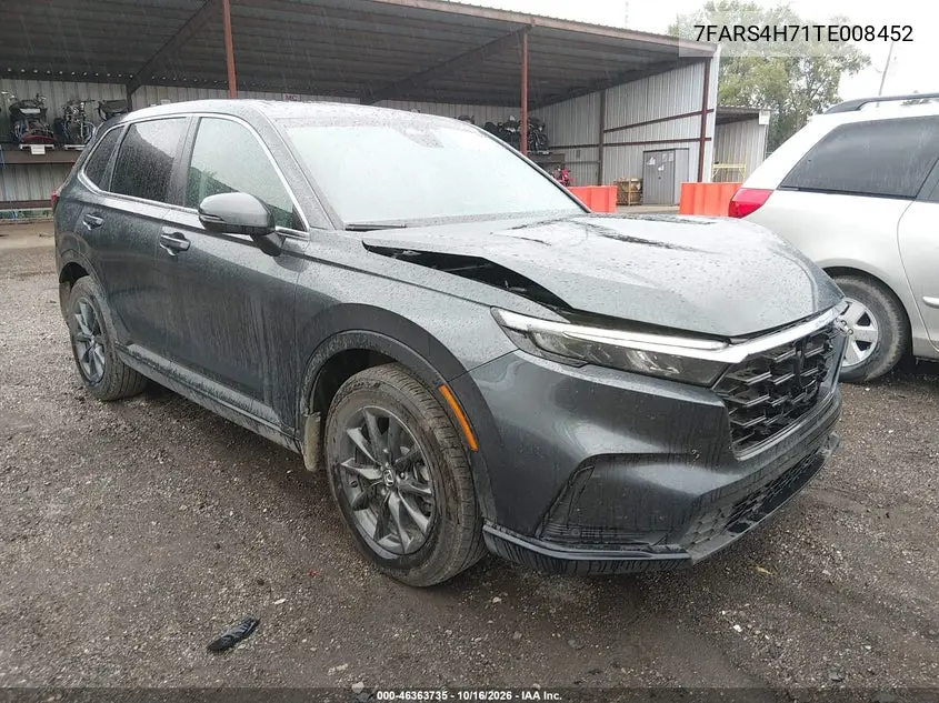 HONDA CR-V 2026, VIN 7FARS4H71TE008452